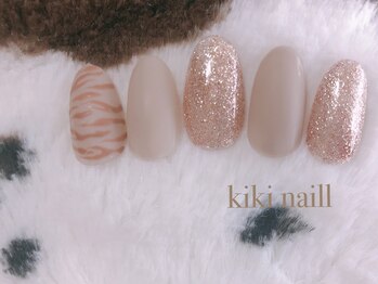 キキネイル たまプラーザ店(kikinail)/大人ゼブラ柄ネイル