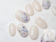 オトナネイル(otona nail)/ブライダルネイルチップ 押し花