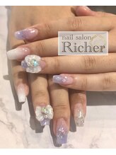 エスフィーネイルサロン リシェル(Esfy nailsalon Richer)/ゆめかわネイル