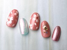 キャンアイドレッシー ヨコハマ元町店(Can I Dressy)/桜/オフ込¥11000/桜左右１本9500