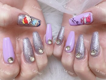 ラメール(La mer)/チップ長さだし持ち込みデザイン