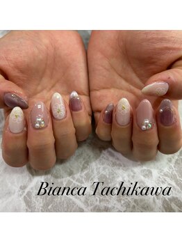 ビアンカ フロム中武立川店(Bianca)/やり放題ネイル¥10000
