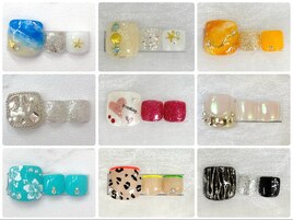 8月フット定額デザイン