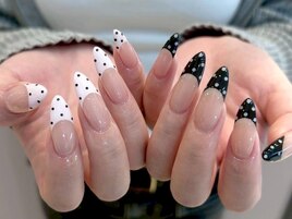 ドットフレンチネイル Miyuu