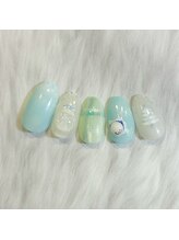 キュント(Qun’t)/雪だるまがかわいい定額ネイル