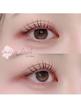 ミアラッシュバイオンフリーク(miiia lash by ON fleek)/オーダーメイドラッシュリフト
