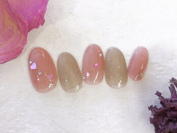 ナル バイ ネイルブレイク(Nalu by Nail Break)/シンプル×ハート