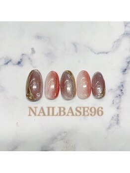 縦グラデーションネイル