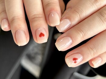 マニネイル 高の原店(mani nail)/ハートネイル