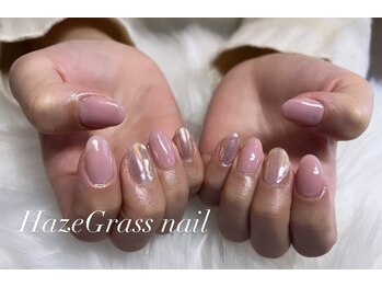 ハズグラスネイル(Haze Grass nail)/うるつやネイル