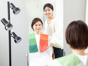 スタイルキューピット(style cupit)の写真/お子様とのご来店も★【最新エイトカラー診断対応◎】本格的な診断をしっかり受けたい方、初めての方にも◎