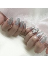 アイネイルズ 布施店(I.NAILS)/フラッシュネイル/ラメネイル