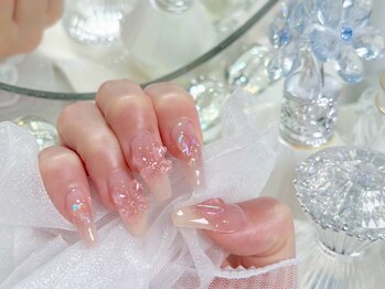 韓国ネイル Actuel#【12月3日NEW OPEN(予定)】の写真/【圧倒的なデザイン力×高技術サロン★】韓国ネイル、上品オフィス系アートも人気♪