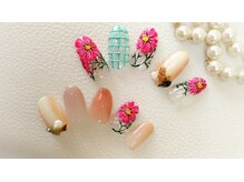 クララ(Kurara)/アンティークコスモスネイル