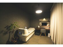 施術室、待合室とも完全個室のプライベート空間での施術