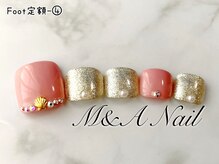 エムアンドエーネイル 横須賀店(M&A NAIL)/Foot 定額 1-4