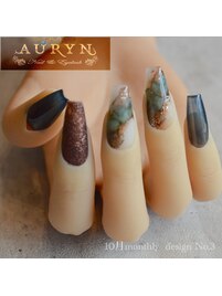 10月限定monthly &nbsp;design No,3