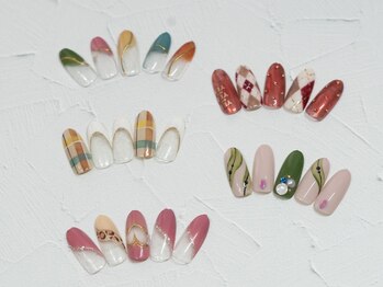 スタジオ1108(Studio1108)/フレンチ/ワンカラー/ラメライン