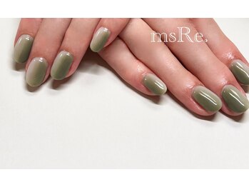 縦グラデーションネイル