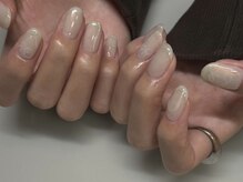 ブランシェール(blancher)/リボンネイル　トレンドネイル