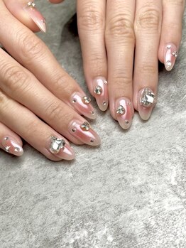 ネイルズ ヒマワリ(Nails Himawari)の写真/【鈴鹿】オフ無料＆持ち込みOK！＜ハンド¥7980/フット¥8800＞で周りとかぶらないオリジナルネイル♪