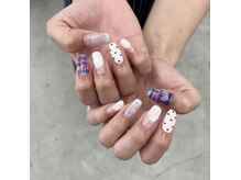 持ち込みデザインOK!可愛い個性派ネイル^ ^