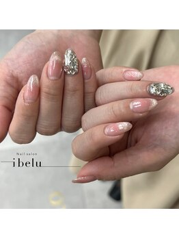 イベル 神戸三宮店(ibelu)/マグネットチークネイル