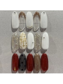ネイルサロン アデル(Adele)/定額autumn・winterデザイン