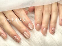 ユーネイルズ 恵比寿(Yu.NAILS.)/ハートホロ◎マグネットネイル