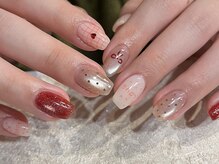 アンゲッコ 長堀橋(angecco)/マンスリー定額/鉛筆ネイル