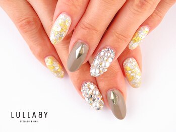 ララバイ 恵比寿店(LULLABY)/キラキラ箔ネイル