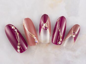 ネイルプラザ 河原町OPA店(NAIL PLAZA)/大人フレンチネイル