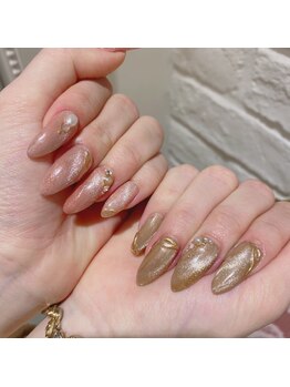 グラマラス 白金台店(glamourous produced by Noble)/マグネットネイル[白金台/目黒]