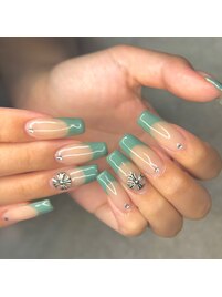 フレンチ/クロムパーツ/ストーン