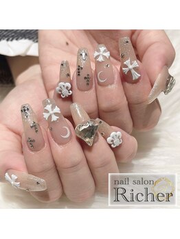 エスフィーネイルサロン リシェル(Esfy nailsalon Richer)/十字架ネイル