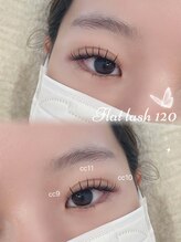 アテプラス(ate+)/フラットラッシュ120本