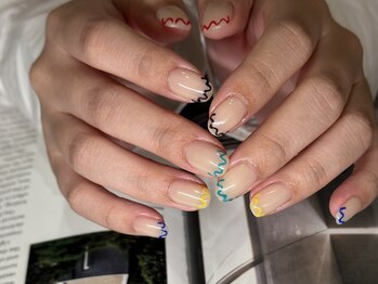 アース コアフュールボーテ 高岡店(EARTH coiffure beaute)/持ち込みデザインネイル