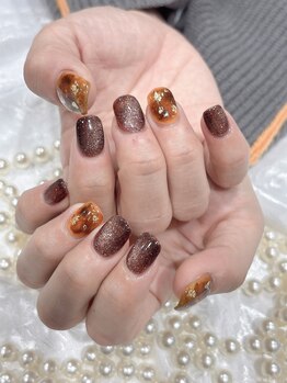 エムデコビューティ(M-DecoBeauty)/べっこう柄　マグネット