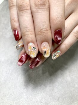 ラキネイル(LAKI Nail)/人気ハートマグネイル