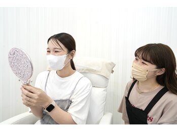 春日井まつげ/04.仕上がり確認