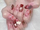 バレンタイン　ハート　ちゅるん