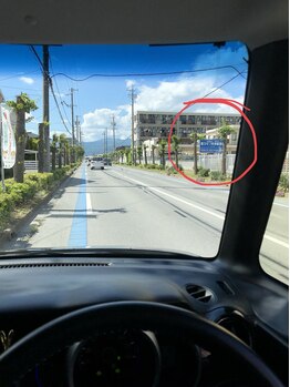 サロン フリー(Free!)/道順1(茅野方面からお越しの方)