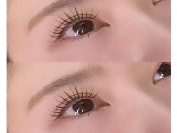 スリー(three)の写真/自然に盛れる目元で、毎日がもっと自信に満ちる☆初めてのまつげ施術は、丁寧＆高技術の当店におまかせ◎