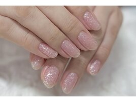 キラキラフラッシュネイル♪