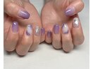 梅雨あじさいネイル