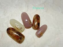 フランセス(Frances)/パイソン柄