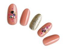 プラスネイル 北千住東口店(PLUS NAIL)/【765】ホロ×ワンカラー¥6,589