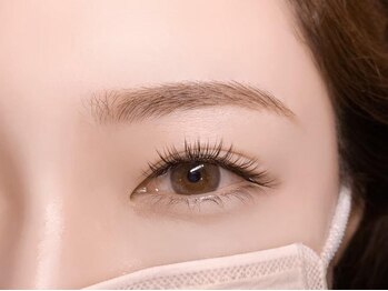 目彩(meisa)の写真/ナチュラルで抜け感のある目元を演出。似合わせデザインなら目彩＊まつげパーマ¥4900/マスカラパーマ¥5400