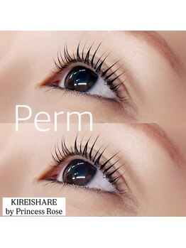 プリンセスローズ(Princess Rose)/韓国風束感まつ毛パーマ