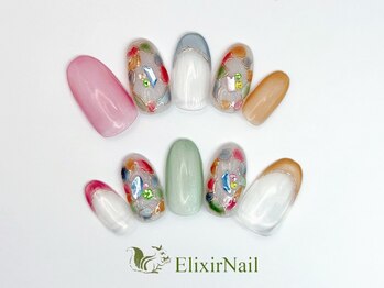 エリクサーネイル 神田(Elixir Nail)/やり放題 /クーポン使用